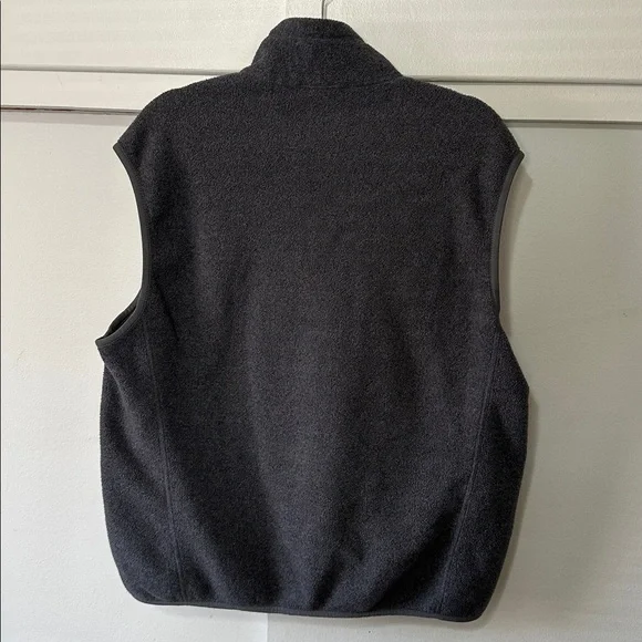 Patagonia Synchilla Fleece Vest Men’s Large Gray Full Zip EUC - Picture 3 of 5